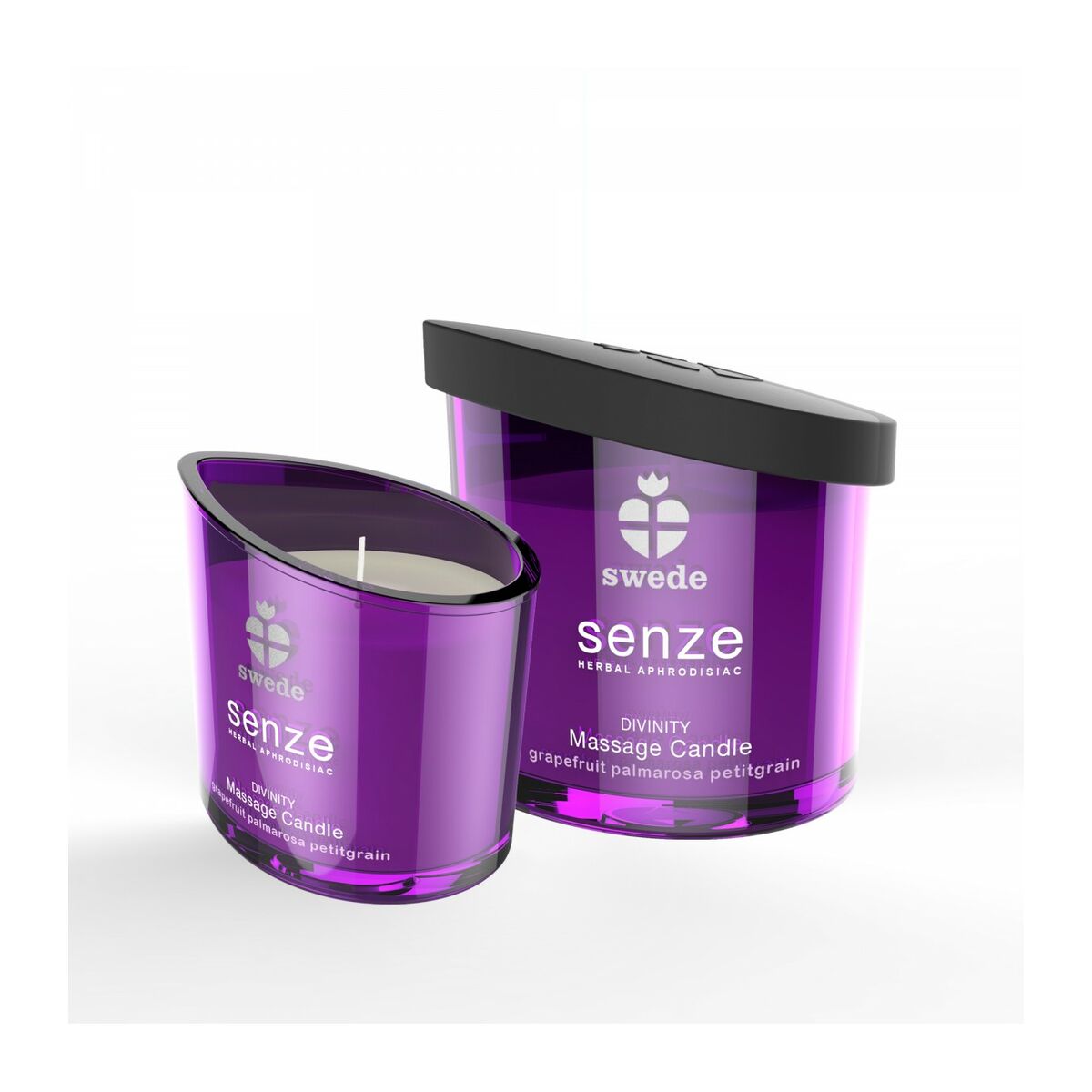 Vela de Massagem Swede Divinity Petitgrain Palmarosa 150 ml